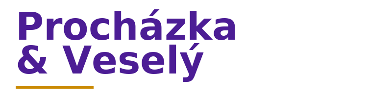Procházka & Veselý logo